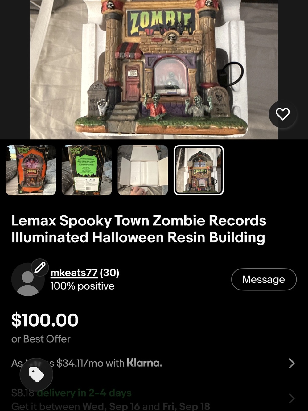 lemax spooky town not sure which one this is if it’s from Michael’s